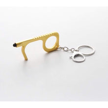 Load image into Gallery viewer, Portable Non-Contact Keychain door opener safety/Contactless key safety door opener