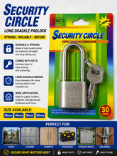 Load image into Gallery viewer, SECURITY CIRCLE PADLOCK 30/40/50/60mm
