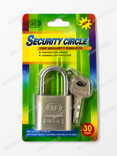 Load image into Gallery viewer, SECURITY CIRCLE PADLOCK 30/40/50/60mm
