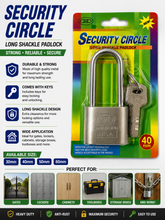 Load image into Gallery viewer, SECURITY CIRCLE PADLOCK 30/40/50/60mm

