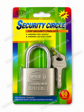 Load image into Gallery viewer, SECURITY CIRCLE PADLOCK 30/40/50/60mm
