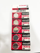 Load image into Gallery viewer, MAXELL LITHIUM BATTERY 3V CR1616/1620/2016/2025/2032/1632
