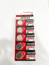 Load image into Gallery viewer, MAXELL LITHIUM BATTERY 3V CR1616/1620/2016/2025/2032/1632
